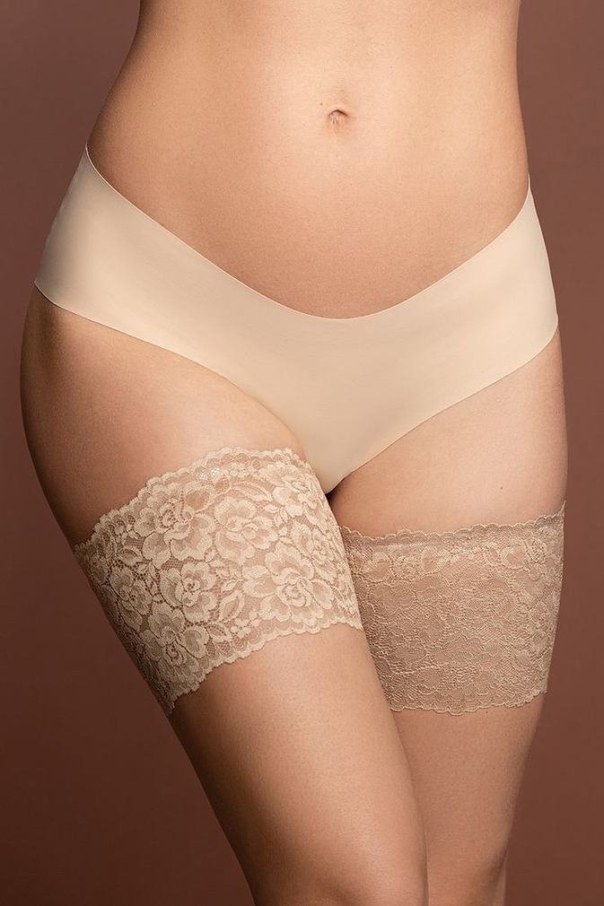 Telové čipkované stehenné pásy proti šúchaniu Thigh Band Lace