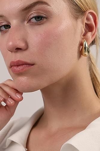 Náušnice v zlatej farbe Celia