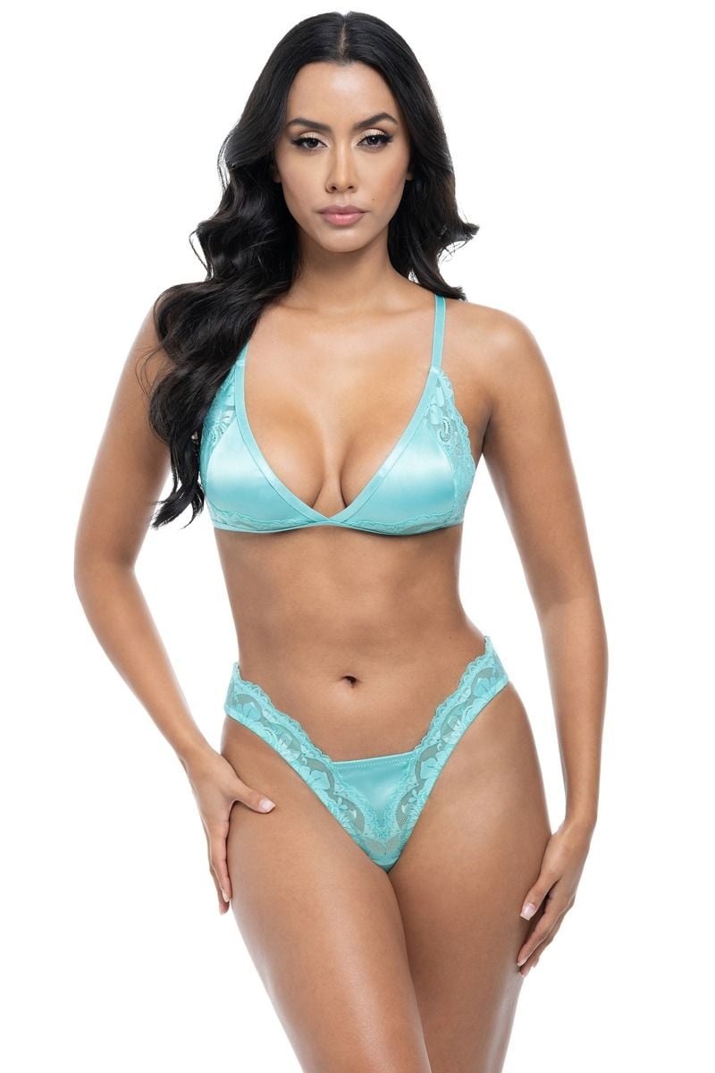 Tyrkysový dvojdielny set Alessandra