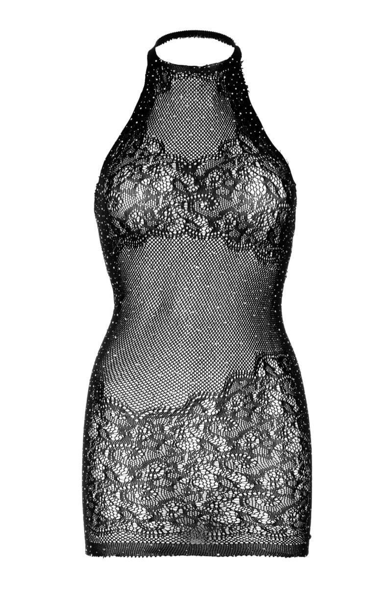 Čierne sexi šaty 86134