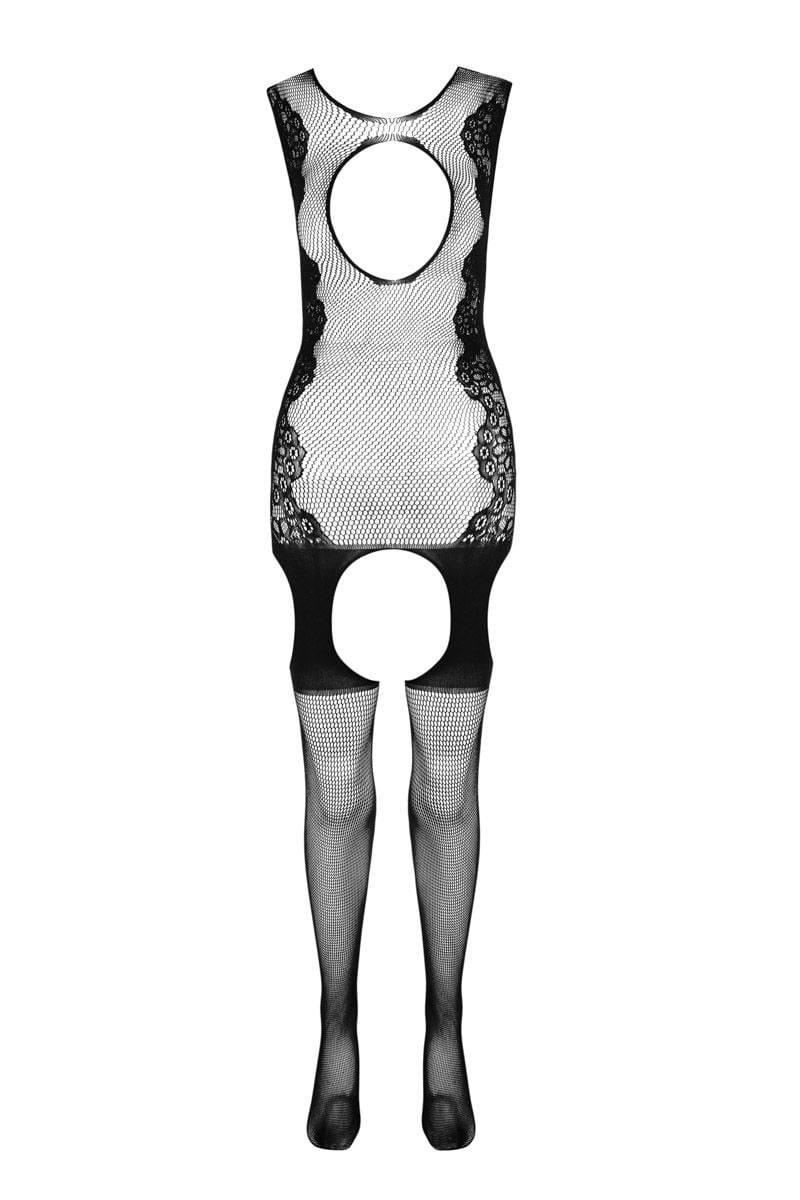 Čierne bodystockings BS082