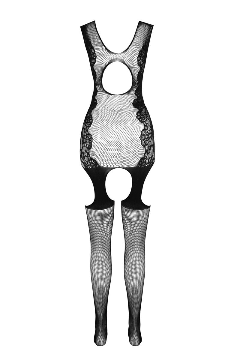 Čierne bodystockings BS082