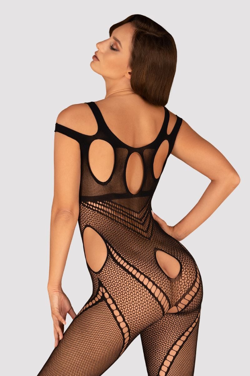 Čierne bodystockings G322