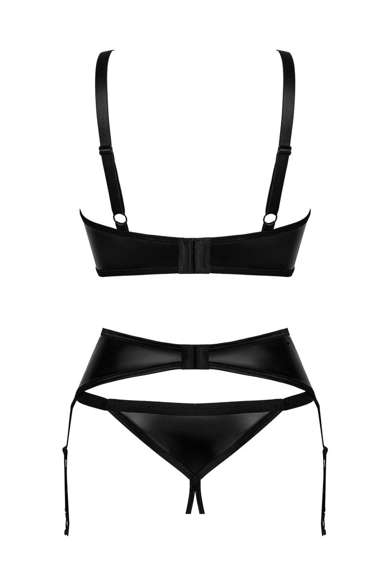 Čierny trojdielny crotchles set Armares