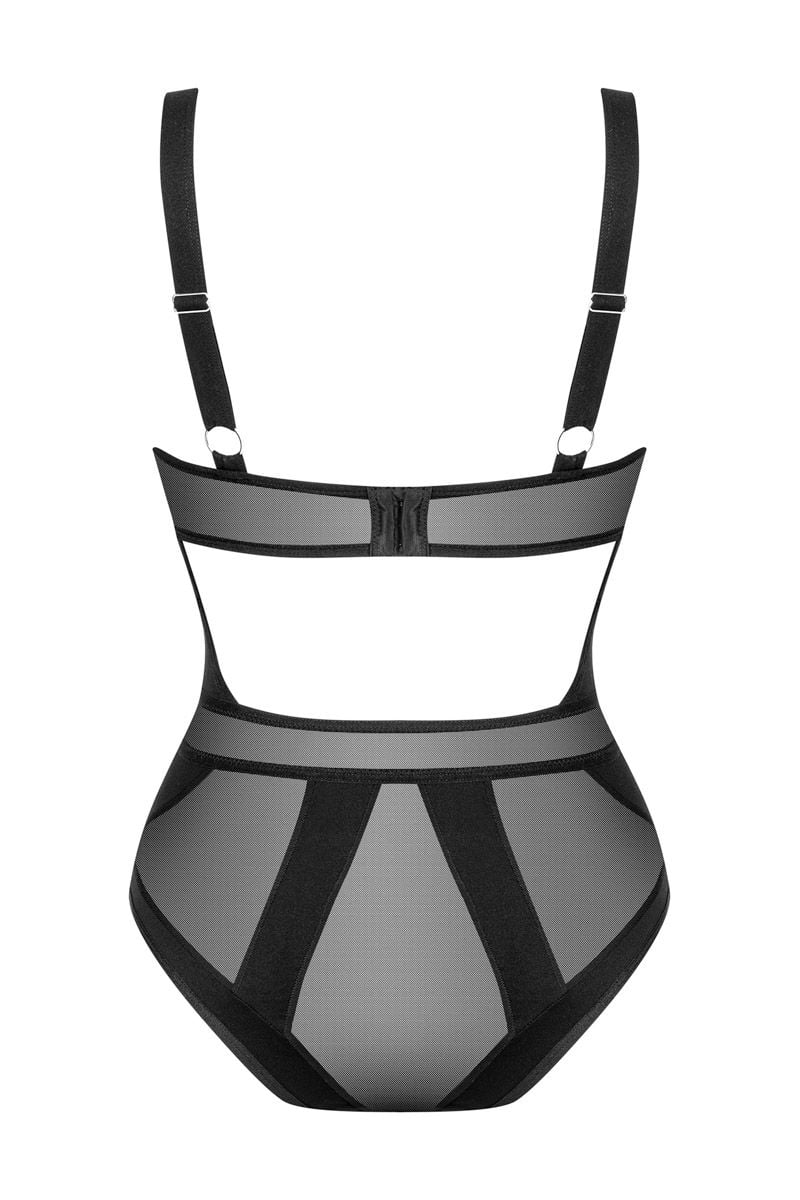 Čierne body Chic Amoria