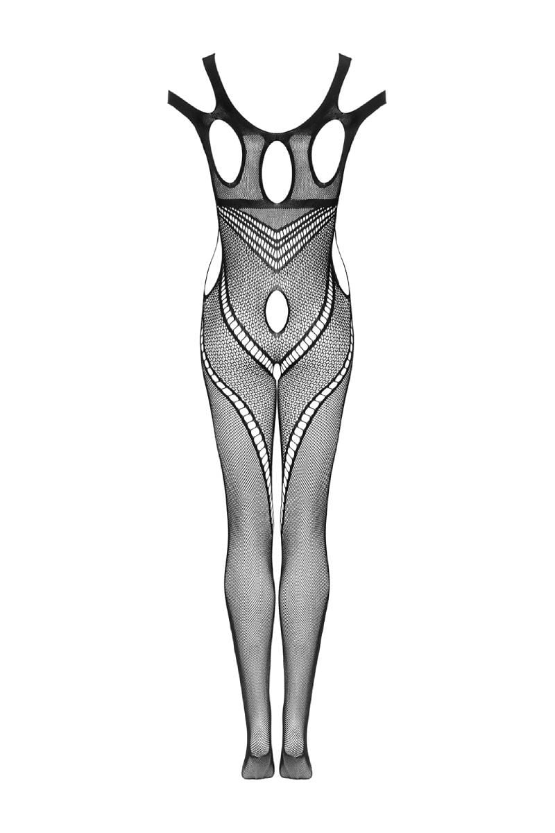 Čierne bodystockings G322