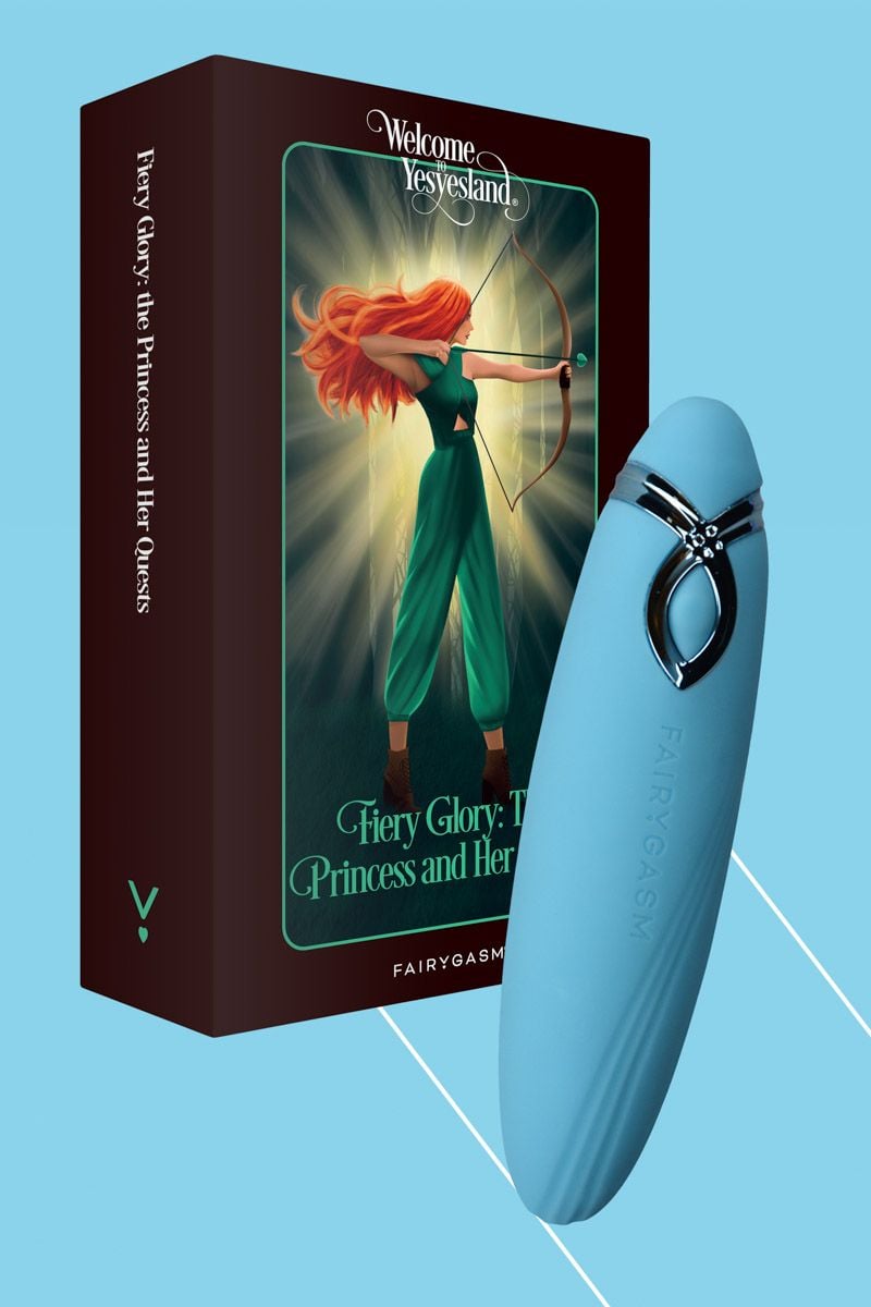 Modrý cestovný vibrátor PleasureArrow 11.5cm