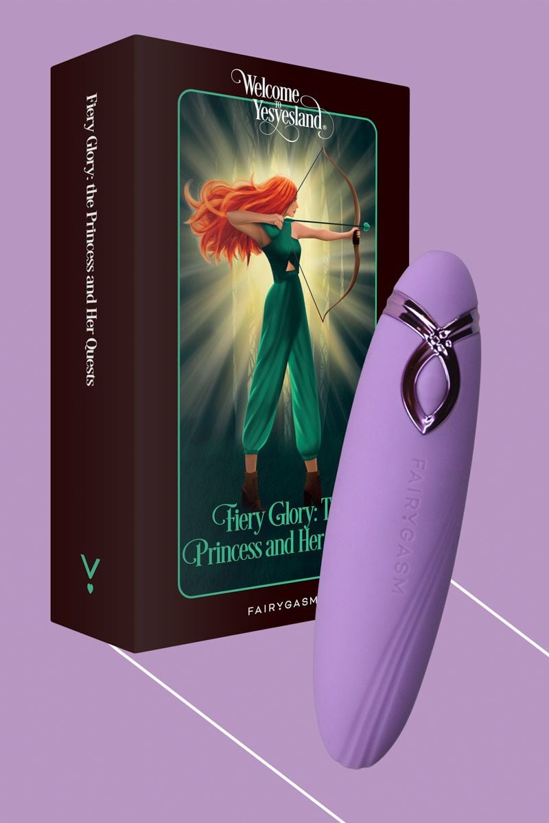 Fialový cestovný vibrátor PleasureArrow 11.5cm