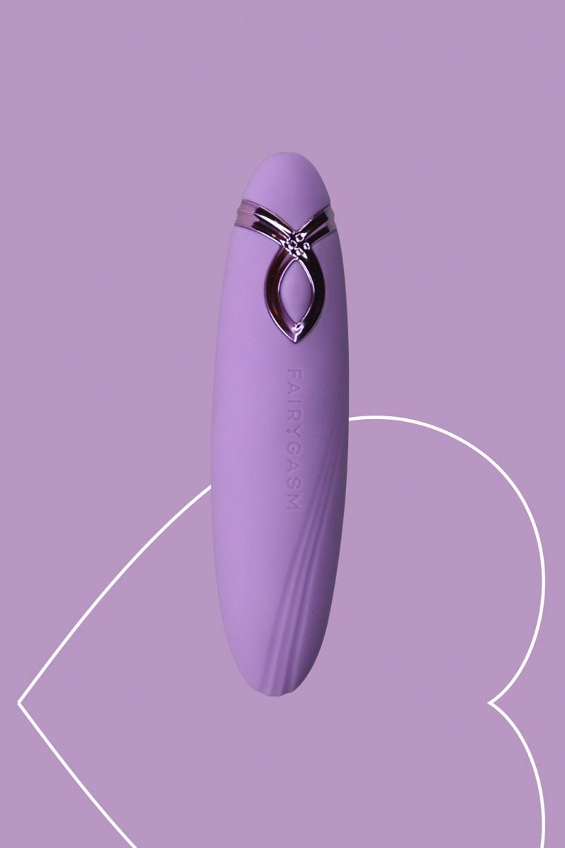 Fialový cestovný vibrátor PleasureArrow 11.5cm