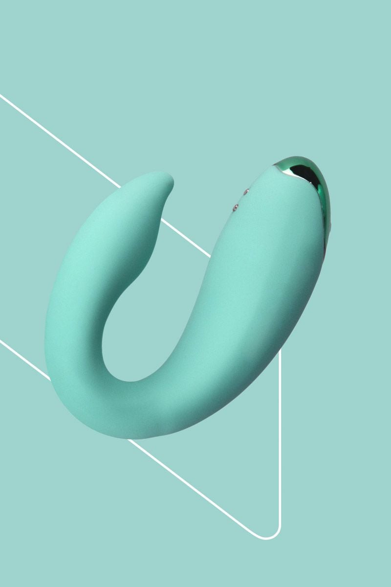 Svetlozelený párový vibrátor PleasureBerry s ovládačom
