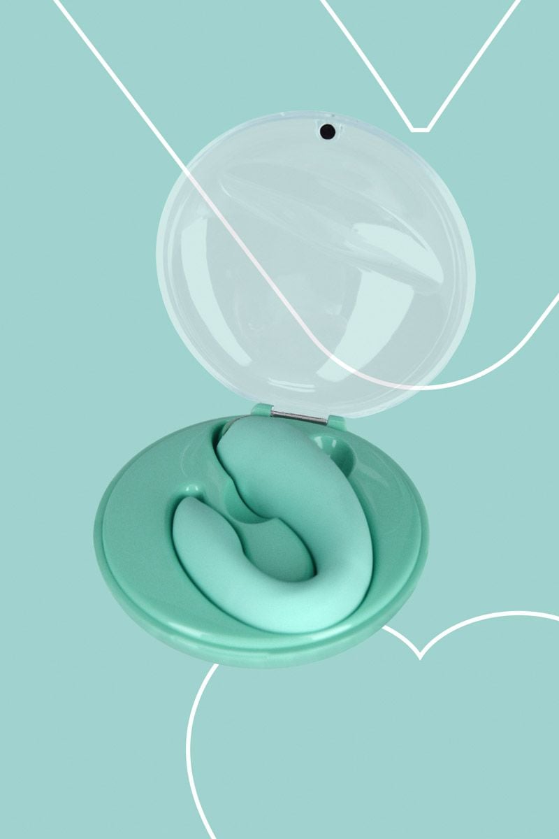 Svetlozelený párový vibrátor PleasureBerry s ovládačom